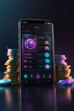 Gangstasino casino app on smartphone